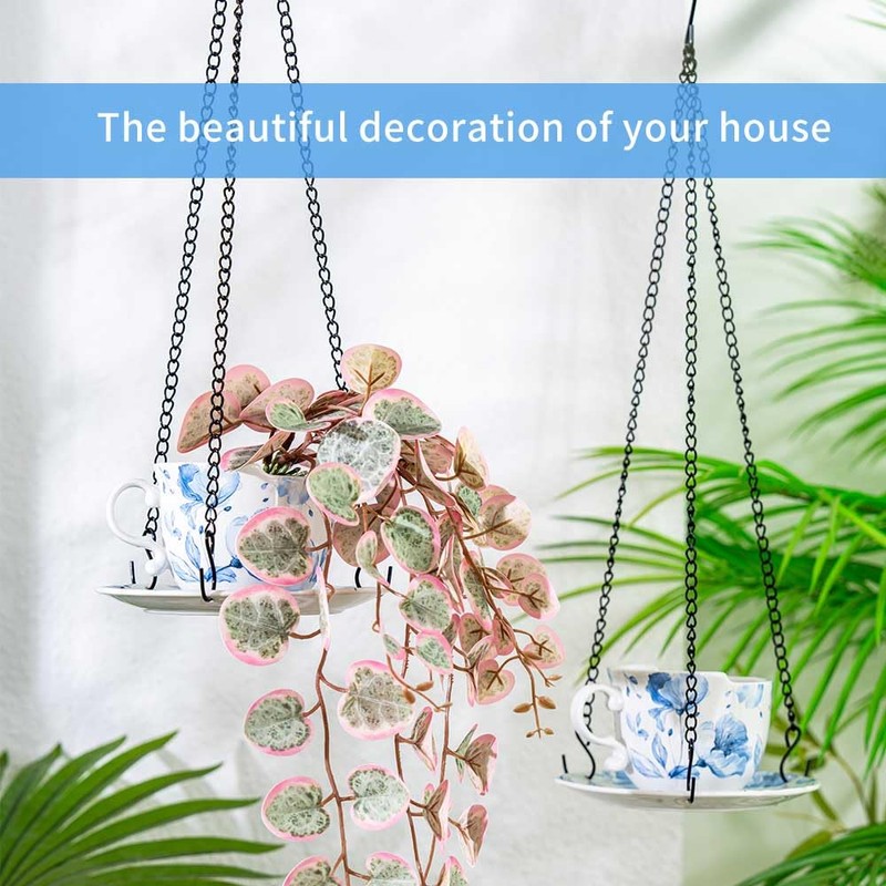 TEATALK Hanging Planters for Indoor Plants: 6.3 Inch Hanging Planter