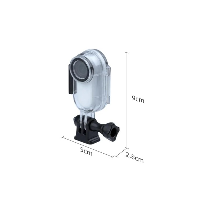 REFLEX CAMERA Waterproof Protective Housing for Insta360 GO3 Action Camera