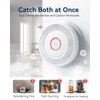 Ecoey Smoke Detector Carbon Monoxide Detector Combo 10 Year Battery,