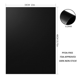 4 Pcs Oven Liners for Bottom of Oven, Non-Stick BBQ Grill Mats, Oven Liner Easy to Clean Reusable Baking Mat, Washable Oven Protector, Suitable for Most Ovens 40x33CM Ideal for Kitchen Accessories