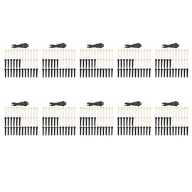 360 Pieces Acoustic Guitar Bridge Pins Pegs in White and Black with 1 Piece Bridge Pin Puller Remover in Guitar