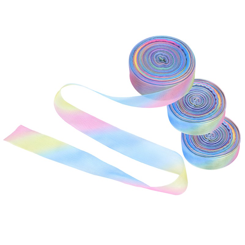 3pcs 25mm 10 Yard Ribbons for Gift Package Wrapping Hair