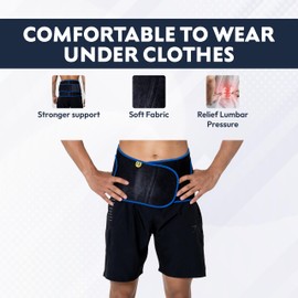 I5Joints – Back Support With Stays(Painfree Support Belt,pain relif brace,reliving back pain instantly) (XXL)