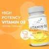 Northumbria Health Vitamin D3 Softgel Capsules, High-Strength D3 Vitamins for
