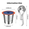 Stainless Steel Reusable K Cups for Keuring 2.0& 1.0, Reusable