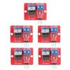 Risegun 5pcs MOSFET Module 3.3V/5V MOSFET Driver Module PWM Output