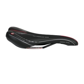 Selle Monte Grappa Liberty Max Composite Italy Saddle Seat Ergonomic Gel Road Mountain Bike Bicycle (Black 1410)