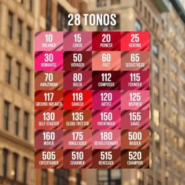 Pack x5 Labiales Liquidos Matte Maybelline De Larga Duración Superstay Matte Ink                                                                      