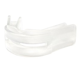 Brain Pad Double Guardian Mouth Guard, Clear, Youth