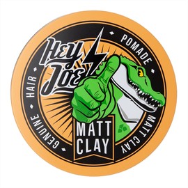HEY JOE! - Genuine Hair Pomade Matt Clay Pro Size | Cera Mate para Pelo con Fijación Media Alta - 350 ml