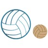 Volleyball - Cookie Cutter / Sugar Cookie / Fondant /
