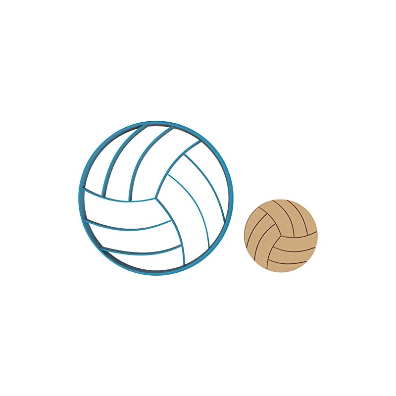 Volleyball - Cookie Cutter / Sugar Cookie / Fondant /