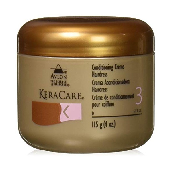 Keracare Conditioning Creme Hairdress - 4 Oz