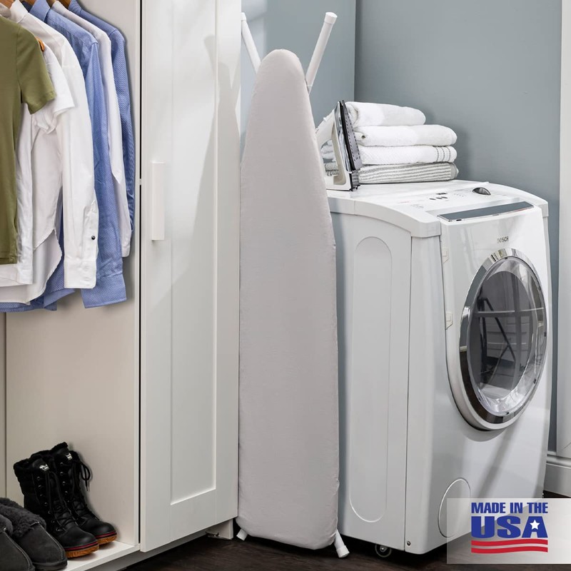 Full Size Ironing Board Made in USA – Light Grey