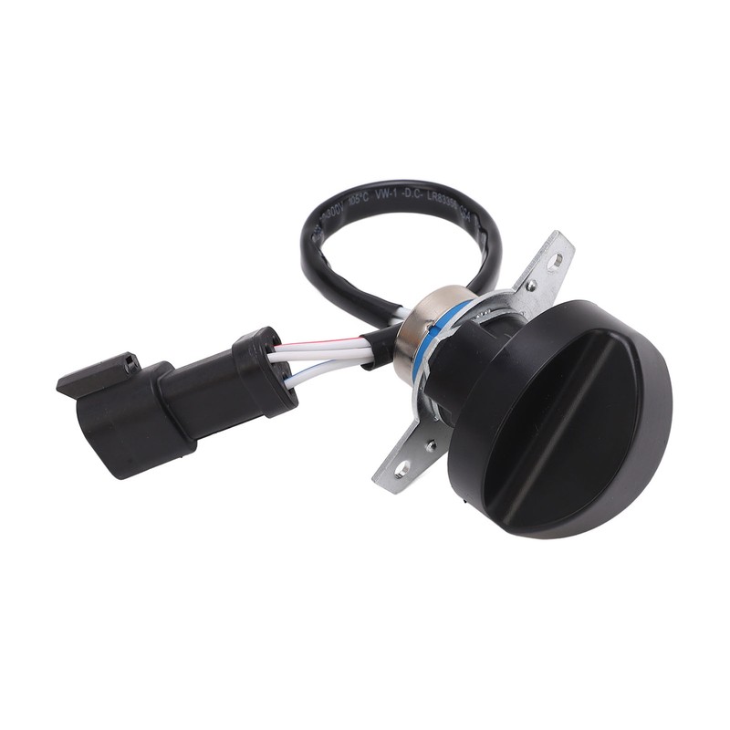 3 Pins Excavator Throttle Motor Knob Switch Triangular Plug Replacement