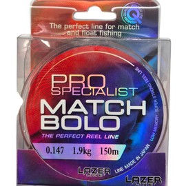 LAZER LINE Monofilament Fishing Line 150 m Diameter 0.147 mm Test 1.9 kg - Copper Red Brown Leader Line for Pike Zander Perch Trout Carp Rig - Monofilament Fishing Tendon - Nylon Thread Leader -