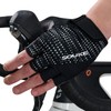 SOUKE Fingerless Cycling Gloves Padded Cycling Gloves Half Finger Cycling