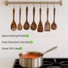 R&C 9-Piece Wooden Kitchen Utensil Set – Premium Teak Cooking