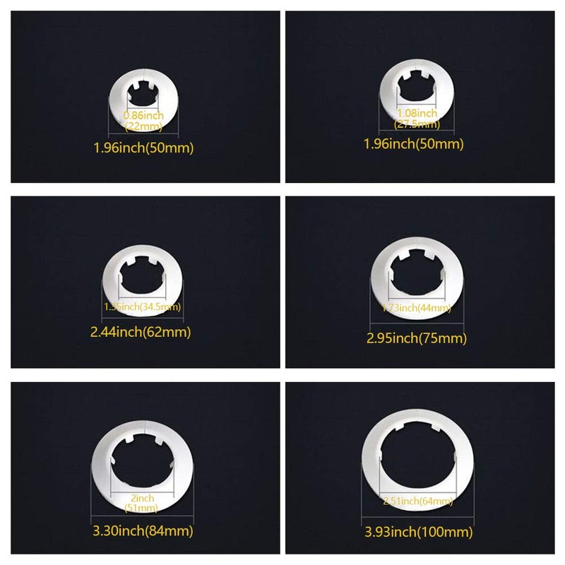 Pipe Cover Decoration PP Pipe Cover Collar Radiator Escutcheon Water