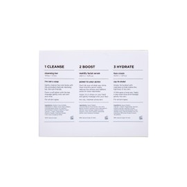 SKIN SAPIENS Mattify kit for oily and combination skin, Ecocert Cosmos Natural, Cruelty Free and Vegan Skincare, Soap-Free Cleansing Bar, Nourish & Hydrate Cream, Mattify Facial Serum