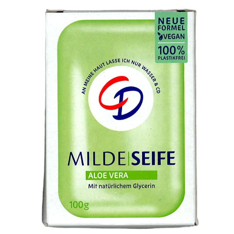 CD Mild Soap with Aloe Vera Vegan & Plant-Based 100