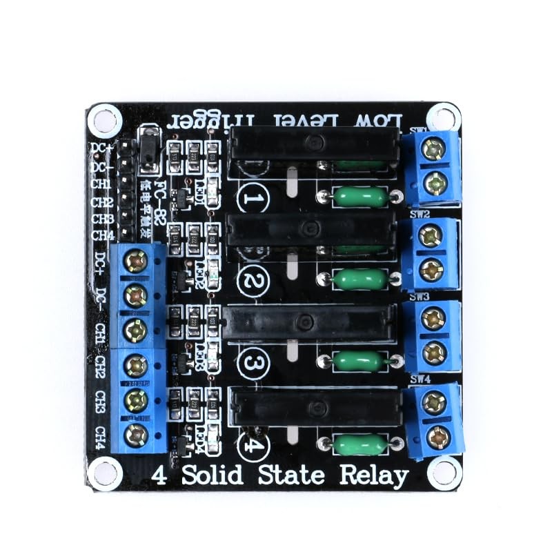 EC Buying 2Pcs 5V 2A Solid State Relay Module 4