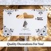 VFM - Red Glitter Cocktail Decoration Hand Painted Hanging Christmas