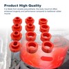 ASTROSYNC Body Mount Bushing Kit- Red Compatible With Chevy C10