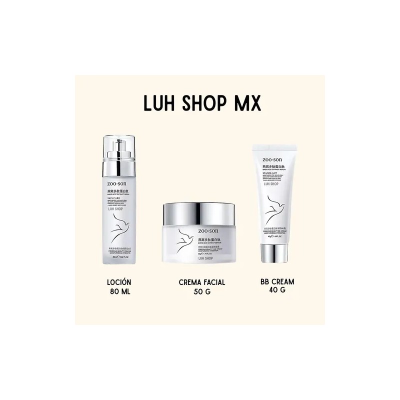 Kit De Cuidado Facial Zooson 9 Pz Skincare. Poros Y