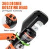 HZLZRZ Hydraulic Crimping Tool and Battery Cable Crimper Tool, Rope