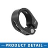 A ABSOPRO 28.6mm Aluminium Alloy Bicycle Seat Post Clamp Seat