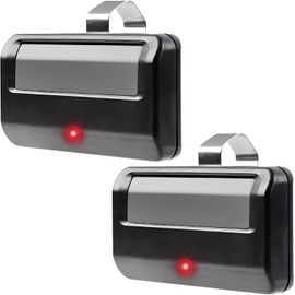 2X for 891LM Chamberlain Craftsman Liftmaster Garage Door Opener Remote Replacement, 1993 to Present Garage Clicker, Universal Garage Door Opener Remote