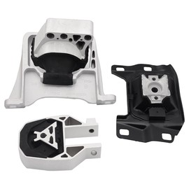 Engine Motor and Transmission Mount Kit Compatible with 2013-2019 Escape 2.0L Turbocharged Engine & 2013-2019 Escape 2.5L Engine & 2014-2022 Transit Connect 2.5L OE A5631 A5520 A5612 Set of 3