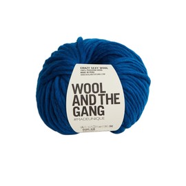 Wool and the Gang Crazy Sexy Wool, Curasao Blue (23), 200g