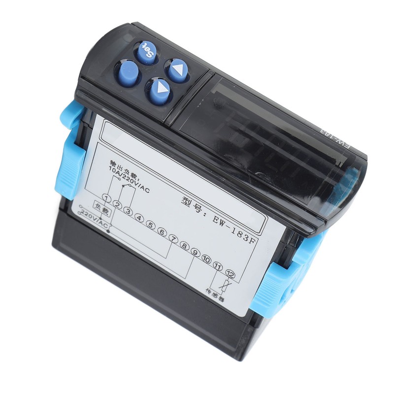 Universal Temperature Controller Dual Display Window Microcomputer Thermostat for Cooling