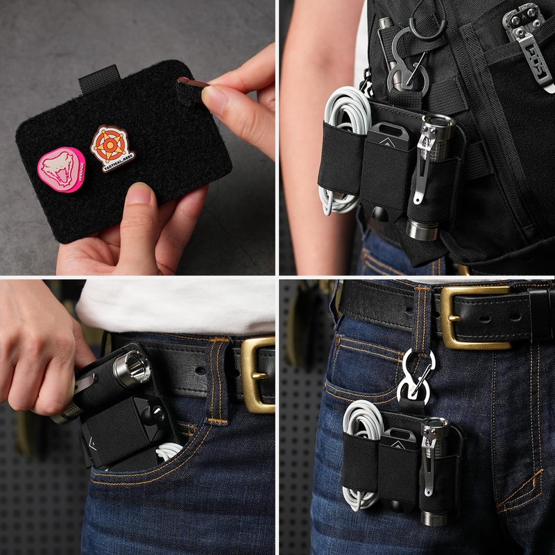 VIPERADE PL6 EDC Elastic Organiser Holder,Modular Organiser,EDC Insert Pouch Panel