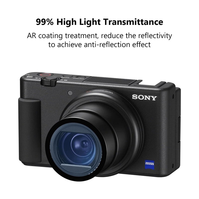 MUZIRI KINOKOO 37mm Filter Compatible for Sony RX100 VI RX100