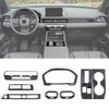 Center Console Gear Shift Panel Cover Trim Compatible with Honda