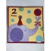 Papyrus Birthday Greeting Card - Turning 2 Elephant
