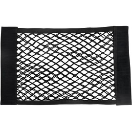Red de malla universal de almacenamiento de carga, bolsa organizadora elástica pequeña para maletero de coche, pegatina de pared, bolsa de malla interior automotriz para RV, SUV