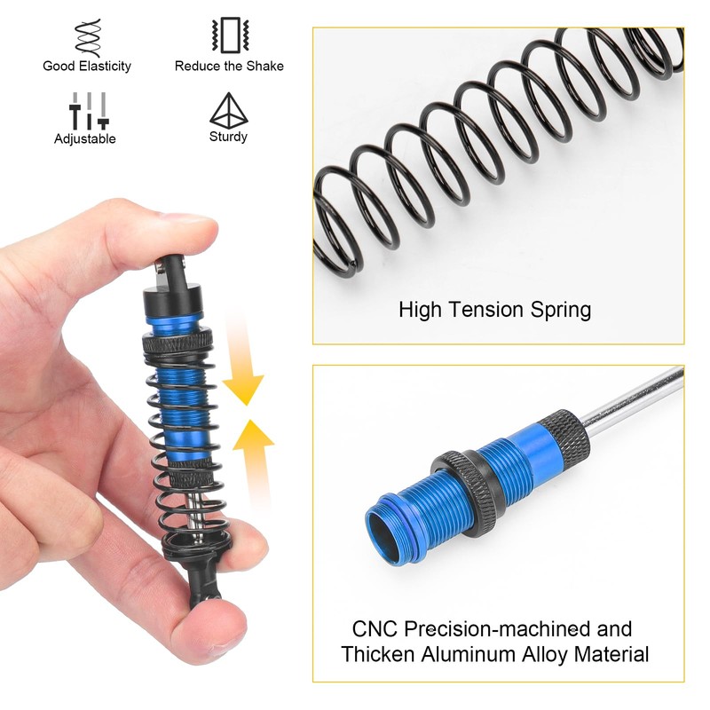 daitoku Shock Absorber Front & Rear for Arrma 1/10 Typhon