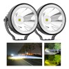 Par 4''faros Auxiliares Redondos Led Niebla Jeep Wrangler .