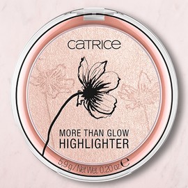Catrice More Than Glow Powder Highlighter 5.9g, Supreme Rose Beam, 1 piece / 캐트리스 모어 댄 글로우 가루 하이라이터 5.9g, 슈프림로즈빔, 1개