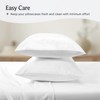 LuxClub Collection Pillowcases 10 Pack - Eco Friendly Wrinkle Free