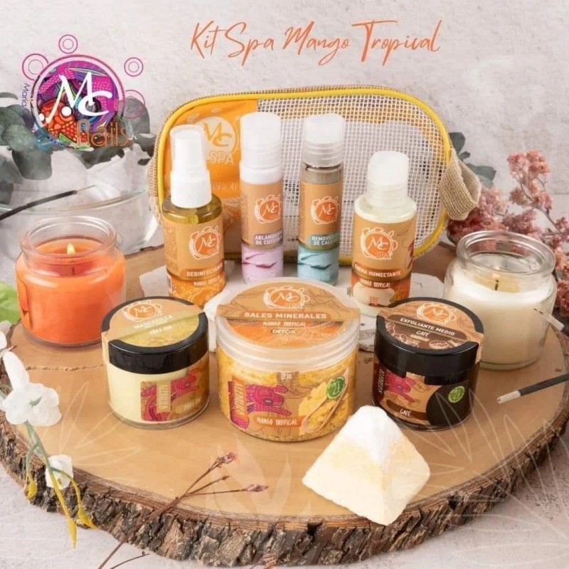 Kit Spa Manicure Y Pedicure, 10 Pzs, Elige Aroma. Mc
