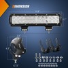 Nilight LED Light Bar 12 Inch 72W Spot Flood Combo