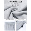FACDIBY Fleece Lined Sweatpants for Women Wide Leg High Waisted