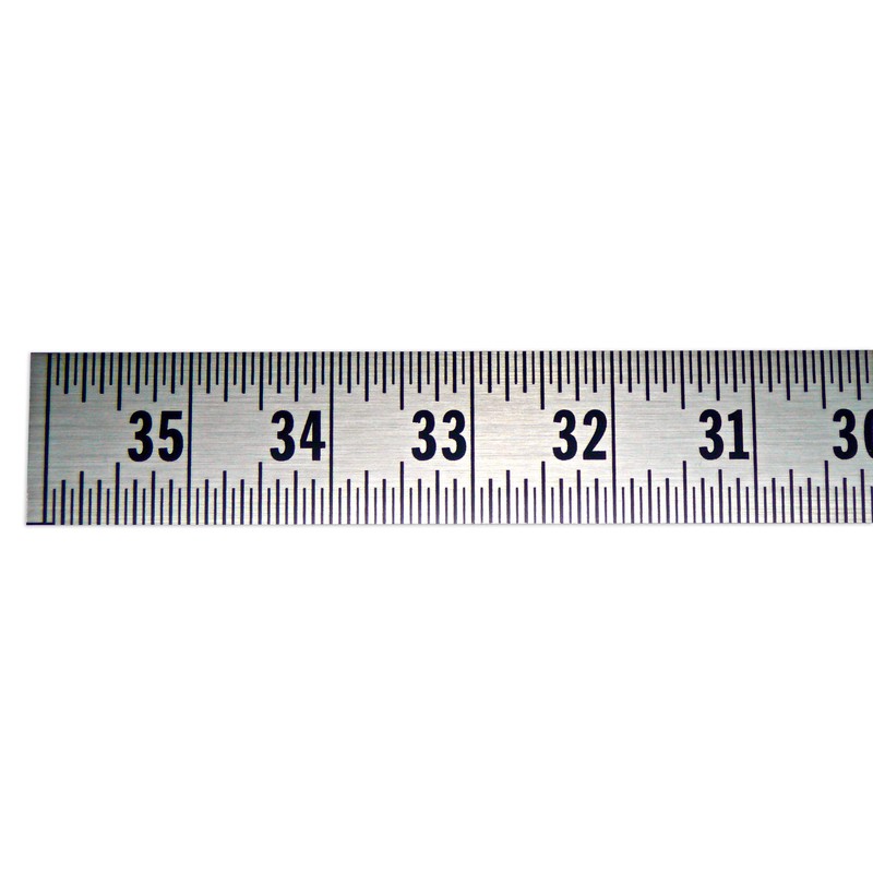 Ruler – Adhesive Backed – 1 1/4 Inch Wide X