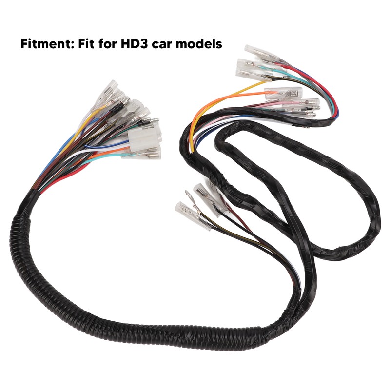 Vehicle Complete Main Electrical Wiring Harness with Connectors Automotive Replacement
