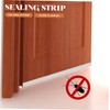 Gadpiparty Door Bottom Windproof Seal Strip for Soundproofing Flexible Draft